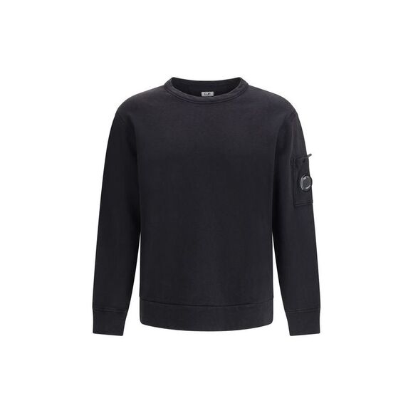 C.P. Company Black Cotton Men's Sweatshirt